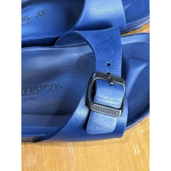 Birkenstock Madrid Eva Navy Slide Sandals EU Size 37 Boho Hippie casual normcore - Picture 12 of 16